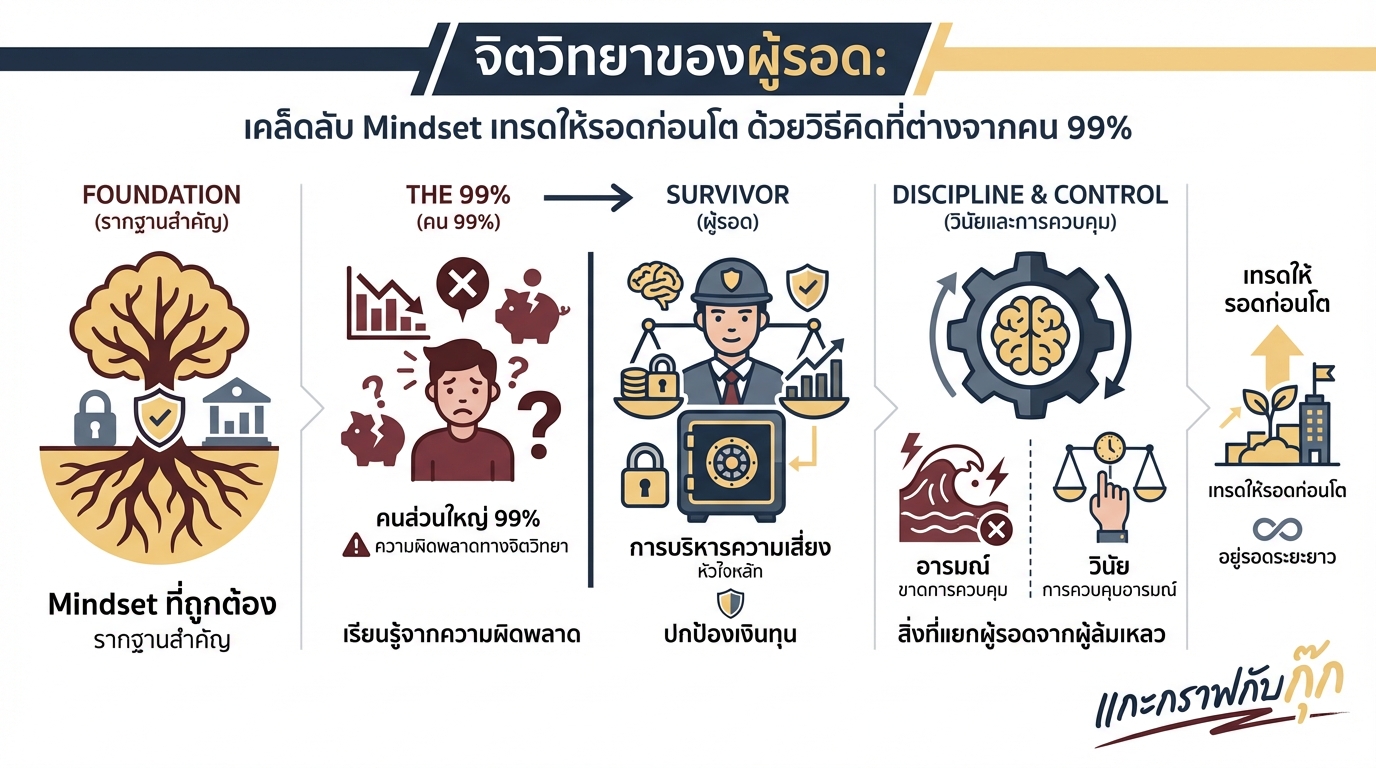 จิตวิทยาการเทรด: สร้าง Mindset นักเทรดมืออาชีพเพื่อความสำเร็จ