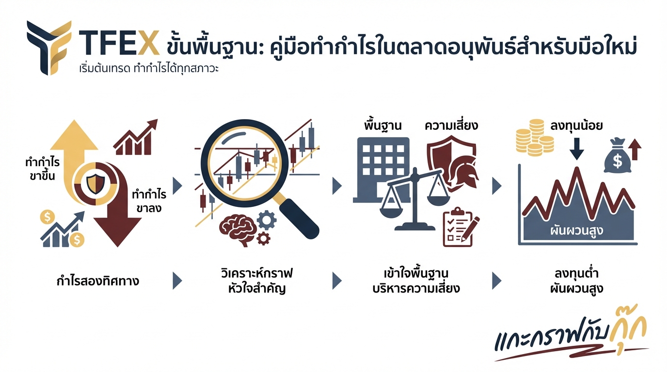 กลยุทธ์ทำกำไร TFEX: เจาะลึกตลาดอนุพันธ์ SET50 Index Futures