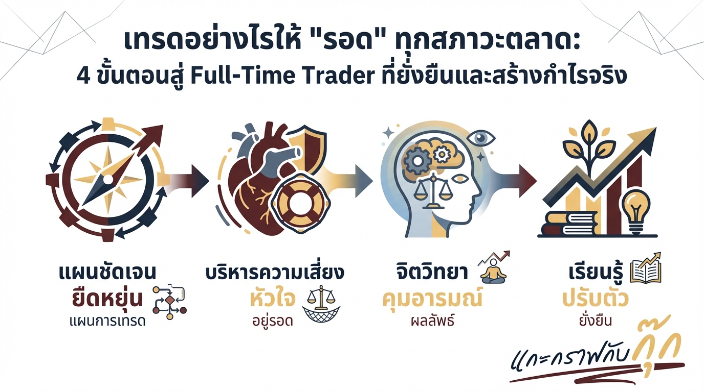 ถอดรหัสกลยุทธ์เทรด: สร้างรายได้ยั่งยืนในตลาดการเงิน