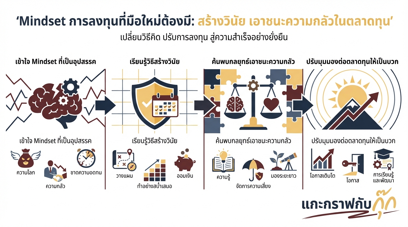 จิตวิทยาการลงทุน: สร้างวินัย เอาชนะความกลัว สู่ความสำเร็จ