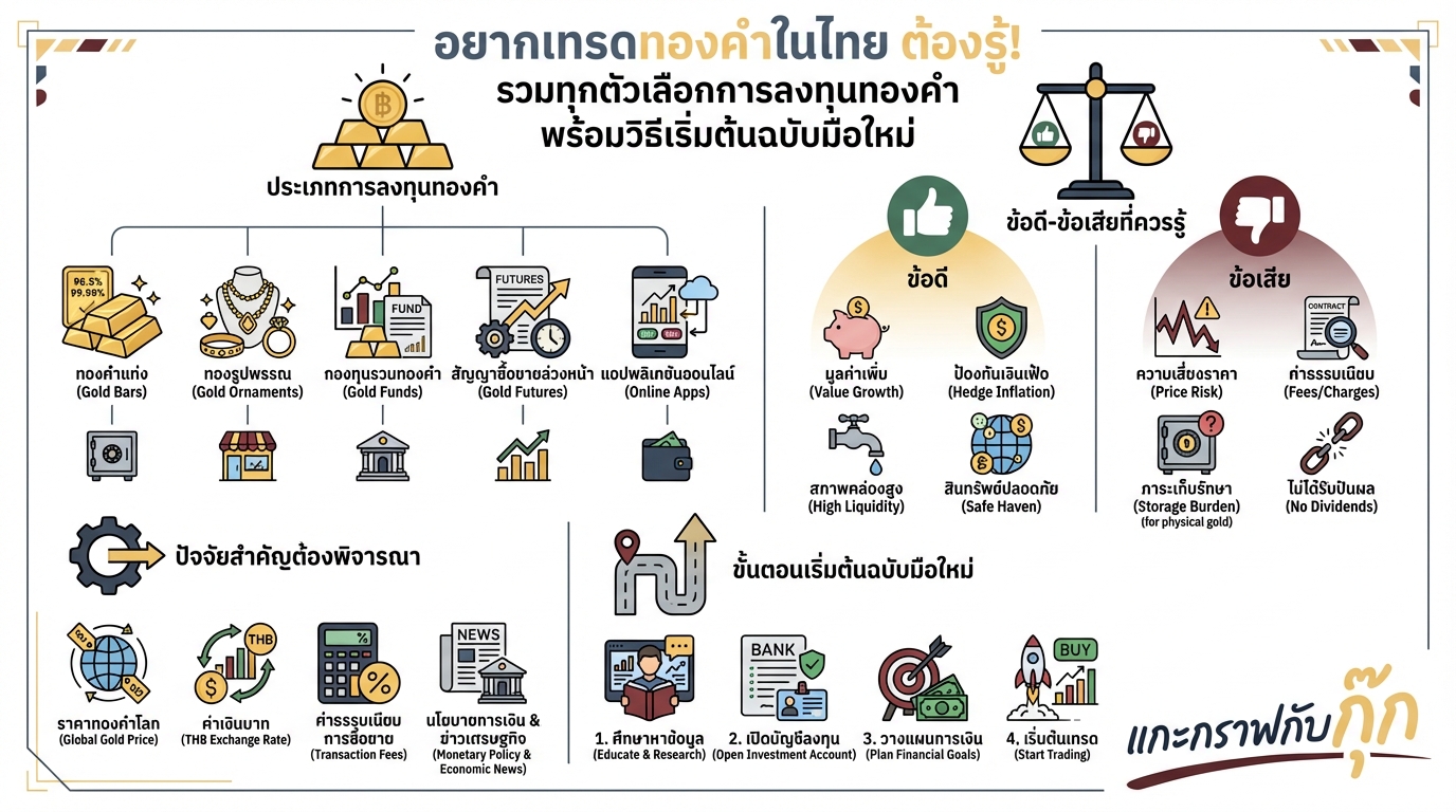Gold Futures: เจาะลึกการลงทุนทองคำด้วยกลยุทธ์ขั้นสูง