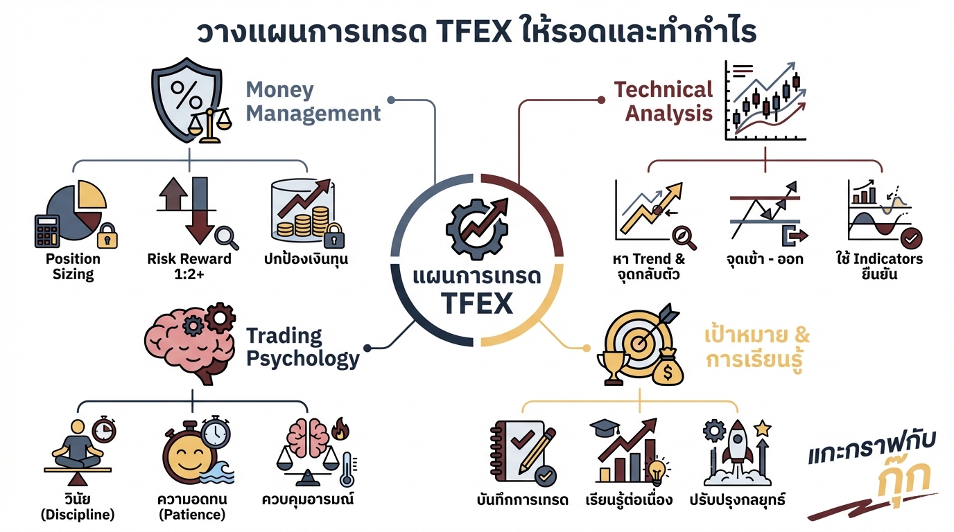 กลยุทธ์ TFEX: บริหารความเสี่ยงและจิตวิทยา สู่ความสำเร็จ