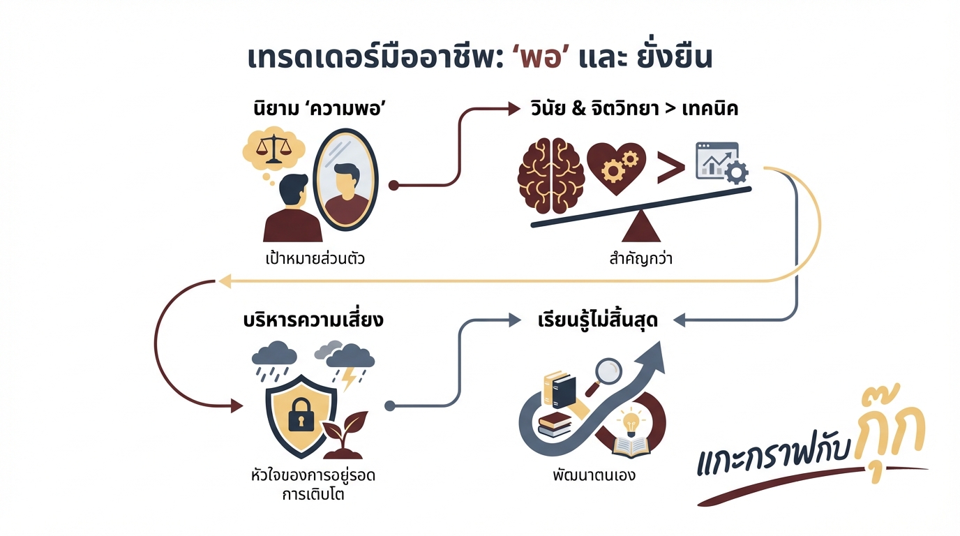 เทรดเดอร์มืออาชีพ: ปลดล็อกจิตวิทยาและวินัยสู่ความสำเร็จ