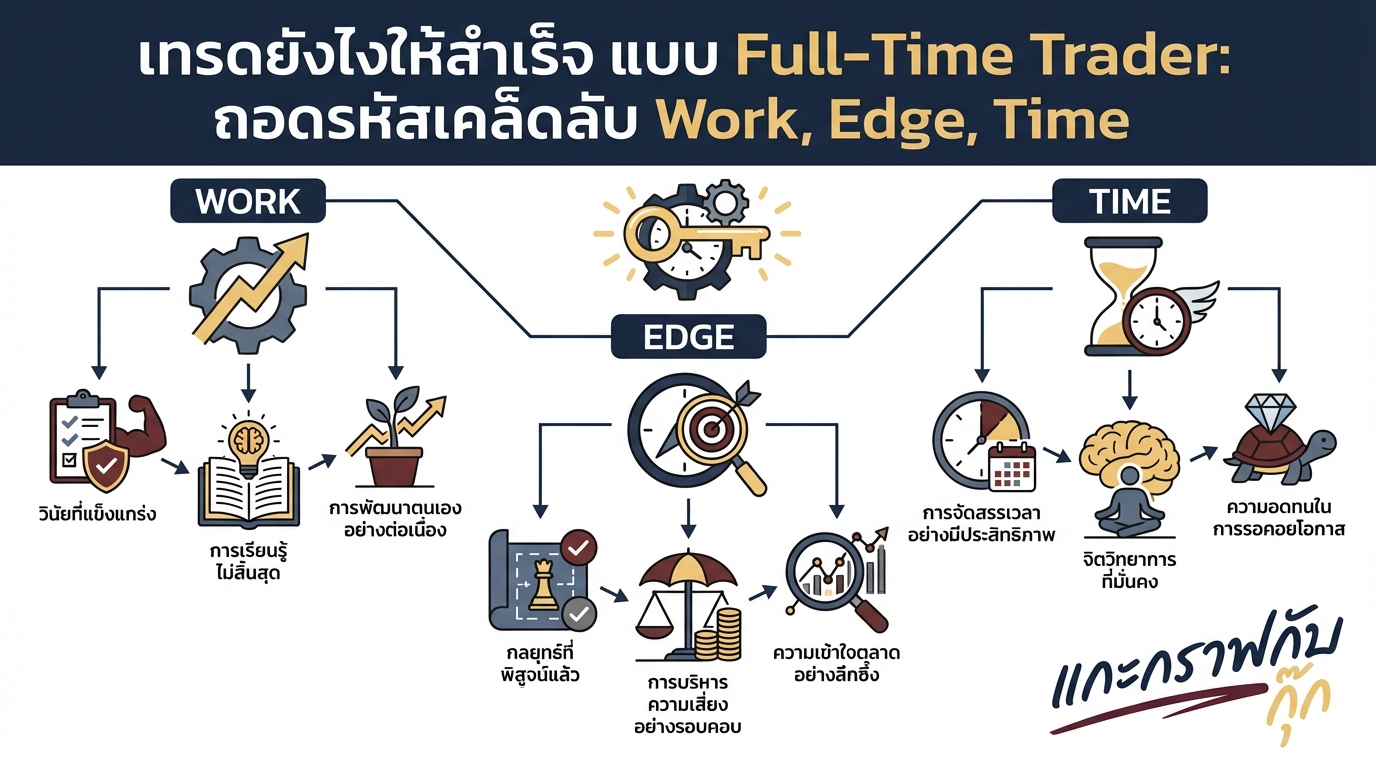 ถอดรหัสกลยุทธ์เทรดเดอร์มืออาชีพ: สร้างความได้เปรียบในตลาด