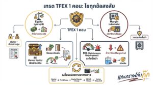 อินโฟกราฟิกสรุปเรื่อง เทรด TFEX 1 คอน EE, Equity, MR และ MM เปลี่ยนแปลงไปอย่างไร? | แกะกราฟกับกุ๊ก